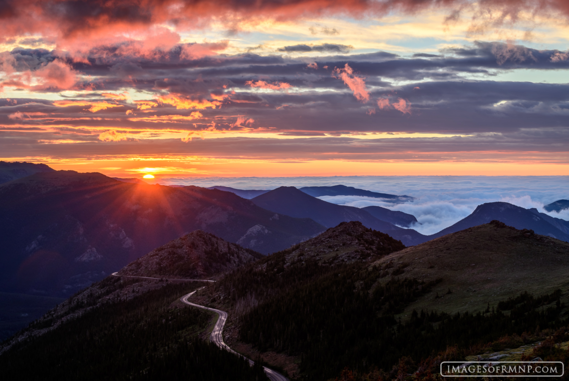 "Trail Ridge Sunrise." © Copyright Erik Stensland. Reprinted with permission.