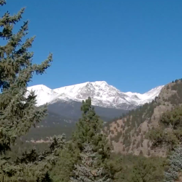 Best webcams from Estes Park to Pikes Peak